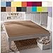 Produktbild Erwin Müller Spannbettlaken Freising Single-Jersey braun Größe 90x190 cm - 100x220 cm
