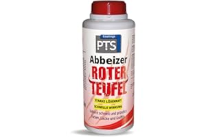 PTS Coatings Abbeizer Roter Teufel - Entlacker Lackentferner Abbeizmittel Farben Lacke (750ml)