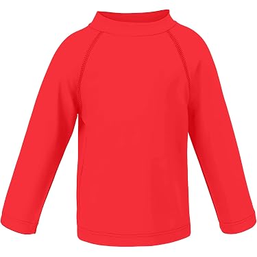 Langärmliges Badeshirt Für Jungen Mit LSF 50+ – UV-Schutz Rashguard Für Strand & Sport