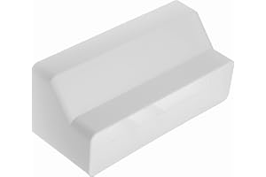 REPA MARKET Od 220 x 90 mm do 220 x 55 mm prostokątny łącznik rurowy/reduktor/zwiększacz do przyłącza rurowego - system wentylacji, ogrzewanie, chłodzenie - element wentylacyjny dla ograniczonej przestrzeni