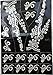 HENNA TATTOO STENCILS s319 Large Sheet Indian Mehndi Stencills - single use - suitable for Henna Tattoo Glitter Tattoo and Airbrush Tattoo