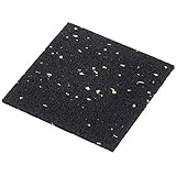 100 Stück 3 mm 90 x 90 mm Terrassenpad, Terrassenpads aus Gummi – Unterlagepads für die Unterkonstruktion ihrer Terrassen Bal