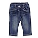 Steiff Baby-Girls 0006894 Jeans, Dark Blue Denim, 7 Years (Manufacturer Size:122)