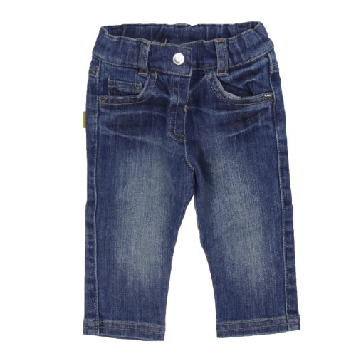 Steiff Baby-Girls 0006894 Jeans, Dark Blue Denim, 7 Years (Manufacturer Size:122)