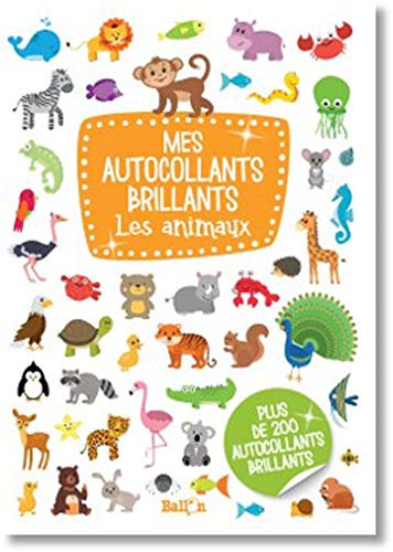 Autocollants brillants - Les animaux Autocollants brillants - Les animaux