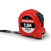 WORKPRO WP261004 7.5Mx25mm White Steel Strip Meter