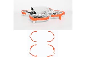 För DJI FLIP, skyddande stötfångarpropeller anti-kollision skyddande ringar drönare FLIP höjda landningsfötter