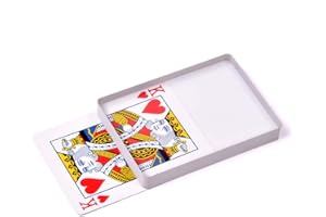 SUMAG Deck Glass Card Omni Deck Ice Bound (Poker size) Trucchi magici, Carte puntelli magici, Close-up accessori magici, Magic Gimmick carta firmata in cima al mazzo magico