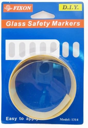 Glass Safety Markers Child Pet Sliding Door Stop Window Reflect Running Hazard !