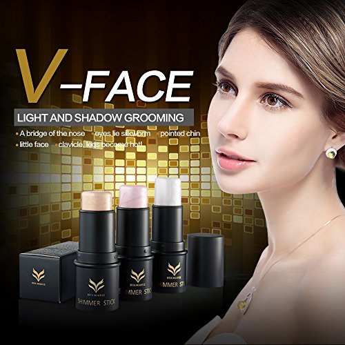 Profi. Make-up Shimmer Highlighter Highlight-Stick, Farbe Auswählbar – 2 # - 5