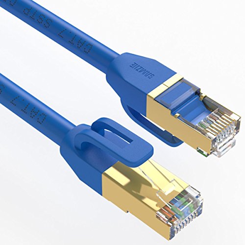 SAMZHE Ethernet-Kabel, 8M, blau, Stück: 1 - 8
