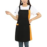 ShiFanA Grembiule Da Cuoco Con 2 Tasche Per Cucinare Cottura Giardinaggio Per Uomo Donna