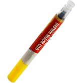 Badem10 Auto Retouching Pen 5ML Vehicle Body Bumper Scratch Remover Brush Renewal Metallic Yellow Color Paint