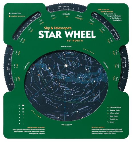 Sky & Telescope's Planisphere 40° North