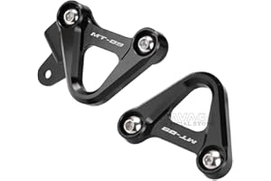 N/A GENERIC Motorcycle Rear Footrest Blanking Plates For Yamaha MT-09/SP 2014-2020 Motorbike Left Right Racing Hook Replacing Rear Foot Rest Hanger