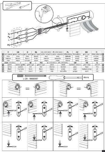 Simu Rolladenmotor Rohrmotor T5-15/17W 15Nm SW60 38KG für Rollladen Jalousie und Rolltor - 6