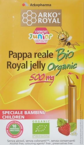 Arko Royal 500 mg Organic Royal Jelly Kids 10 Capsules