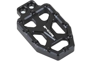 SHFT Compatibile con Morini X-Cape 650 Moto Xcape650 Freno Sedile allargato Pedale leva freno Pedale allarga estensione Freno posteriore Peg (Color : BK)