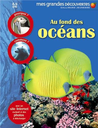 couverture de : Au fond des océans