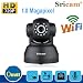 Produktbild Sricam SP012 720P Überwachungskamera Wlan IP Kamera Baby Monitor ONVIF IP Cam Pan / Tilt P2P Netzwerkkamera 2 Weg Audio Nachtsicht Bewegungsmelder Schwarz