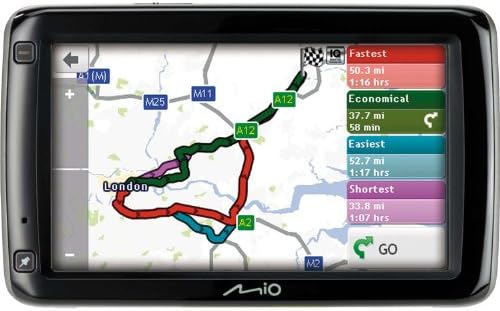 MIO SPIRIT 697LM EU TRUCK (MIO Sat-Nav Portable; 5 inch; FULL EU MAPS. TRUCK DATA AND ATRIBUTES LIFETIME MAPS . IQ ROUTES. FREE LFETIME TRAFFIC .BLUETOOTH . CAMERA/AV INPUT )