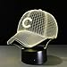 Produktbild 3D Hip Hop Baseball Team Kappe LED 3D Illusion Nachtlicht 7 Farben USB5V / Batterie American Baseball Hat Decor Birne Visuelle Lampe