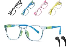 Musivon Blue Light Glasses Kids Gaming Glasses for Children Anti Blue Light Computer Glasses for Teens Boys Girls Age 3-12