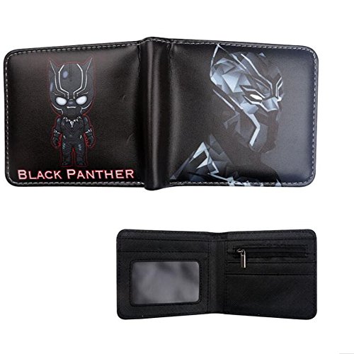 Preisvergleich Produktbild Imcneal Comics Geldbörse Hero Black Panther mit Münzfach
