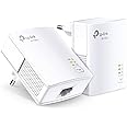TP-Link Powerline Adapter Set TL-PA7017 KIT(1000Mbit/s, Gigabit-Port, Plug&Play, Kompatibel mit allen HomePlug AV/AV2 Powerli