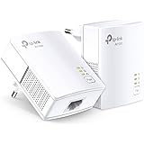 TP-Link Powerline Adapter Set TL-PA7017 KIT(1000Mbit/s, Gigabit-Port, Plug&Play, Kompatibel mit allen HomePlug AV/AV2 Powerli