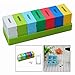 Produktbild OFKPO 7 Tage Pillendose Organizer mit AM/PM Pillenbox,Tablettendose Tablettenbox Medi planner