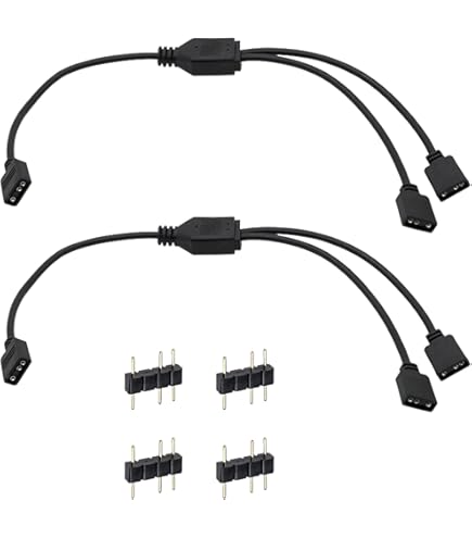 Phobya Adapter 4Pin PWM Auf 3Pin 30cm - Schwarz Kabel Lüfterkabel Und Adapter