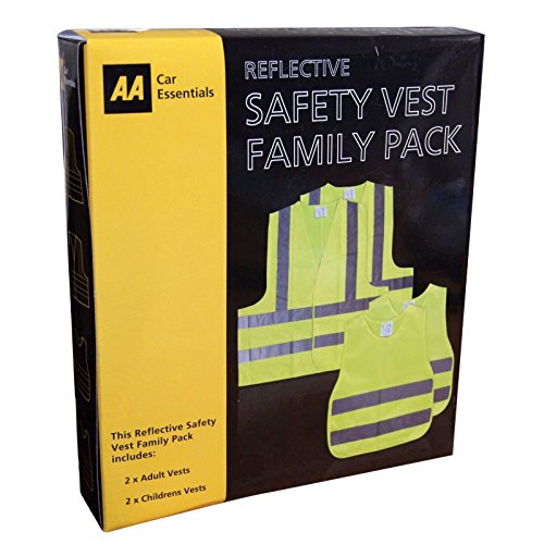AA Auto Wesentliche Warnweste - Family Pack
