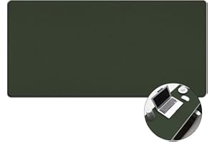 FYSARAN Non-Slip Desk Pad, Waterproof PVC Leather Desk Blotter, Office Desk Mat, Large Mouse Pad, Easy Clean Table Protector, Laptop Desk Writing Mat for Office Work/Home/Decor