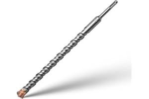 PHMNZIP Wiertarka Udarowa SDS Plus Professional Betonu z 4 Ostrzami z Węglików Spiekanych Wiertarka do Metalu do Betonu Udarowa Wiercenie w Betonie, Kamieniu Naturalnym 22mm x 350mm