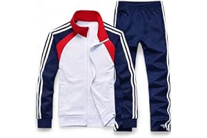 JAIPANS Unisex Polyester Tracksuit Set for Men & Women | Full Sleeve Zip-Up Jacket with Track Pants | Casual Sportswear & Activewear Set