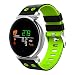 Produktbild Türkei Fitness Tracker-Blut Druck Test Armbanduhr Herzfrequenz Monitor Handgelenk Schrittzähler Wasserdicht IP68 Bluetooth 4.0 Smart Watch Armband für iOS und Android Support Kamera, sitzende Reminder, Anrufe Erinnerungen, SMS, WeChat, QQ Push, Alarm Uhr für Männer Frauen