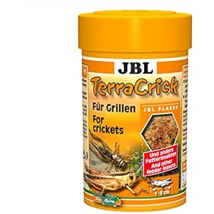 JBL TerraCrick 70271 Alleinfutter für Futterinsekten, 100 ml