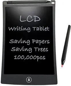 Wide Circle Electronic Writing Pad/Tablet/Digital Slate with 8.5-inch LCD Screen with Quick Erase Button
