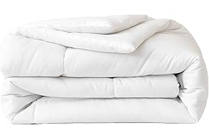 Good Nite Double Duvet 10.5Tog for Spring Summer Autumn Winter All Year Round Soft and Comfortable Quilt with Corner Ties (Double 200×200cm)