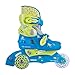 Produktbild Kinder Inlineskates TriGo blau mit LED Leuchtrollen Gr. 26-29 verstellbar