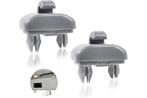 OTUAYAUTO Halterung Sonnenblende für A1 A3 A4 S4 A5 S5 Q3 Q5 TT, Sonnenblende Haken aus Kunststoff 8E0857562