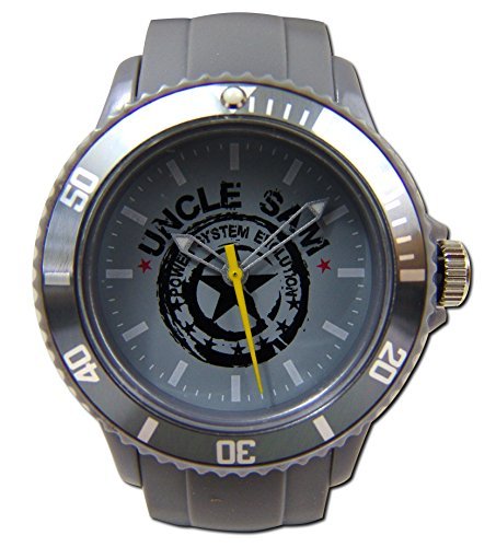 Uncle Sam Armbanduhr Stars L Edition Grau Edel Watch Uhren Unclesam Arm Band Uhr Zeit Uncle Sam Armbanduhr Stars L Edition Grau Edel Watch Uhren Unclesam Arm Band Uhr Zeit
