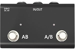 Adoerpai ABY Channel Switch Pedal Box Line AB Selector True Bypass for Guitar Effect Pedal