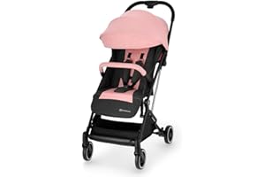 KK KINDERKRAFT Kinderkraft Passeggino Leggero INDY, Maneggevole, Pieghevole, Impermeabile, Accessori, Bambini, Rosa