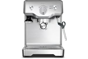 Sage - The Duo-Temp Pro - Bean to Cup Coffee Machine with Milk Frother - Precise Espresso-Extraction 1600 W - Easy to Use Manual Espresso Machine - Portafilter and Milk Jug - Brushed Stainless Steel