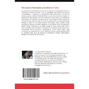 Recetario Herbolario de Mamá Toña: Guía Práctica de Usos Tradicionales de Plantas Medicinales del Municipi