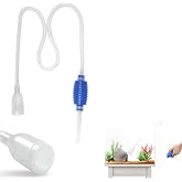 Aquarium Vacuum Siphon,Siphon Pumps With Gravel Filters,Water Changer,Fish Tank Gravel Cleaner,Siphon Water Changer,Aquarium