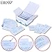 Elite99 50/100pcs Cleaning Cotton Pads Nail Prep & Gel Cleanser Wipes Clean Nail Surface Sticky Residue Remover Gel Shine UV/LED (50pcs)