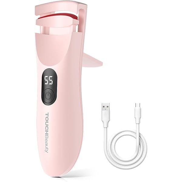Elektrische Wimpernzange Mit Heizfunktion – Aufheizzeit 60 Sek., 65°C, Randlos & USB-betrieben | Weiß